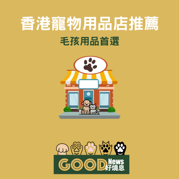 香港寵物用品店推薦，3大寵物用品店推介 2025