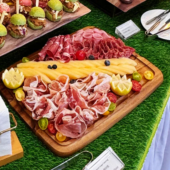 香港到會推介_到會食物推介_冷盤拼盤_雜火腿哈密瓜